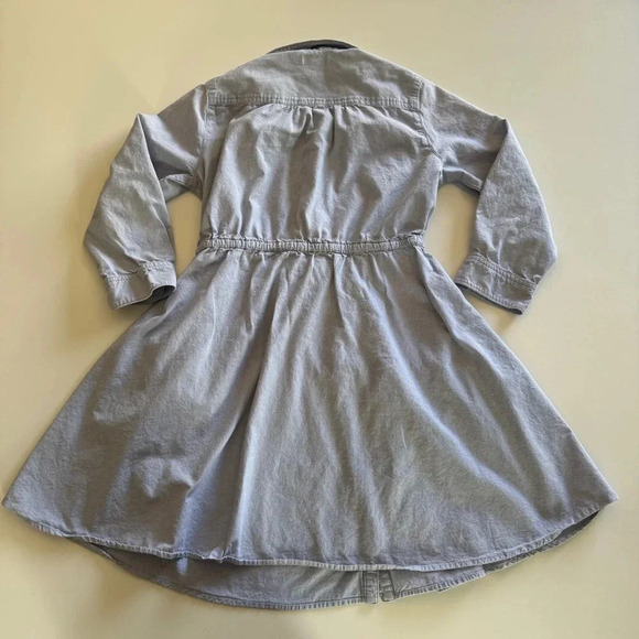 earth music&ecology Red Label- Chambray- Lightweight-Button Up- Dress-Women’s M - Picture 2 of 15